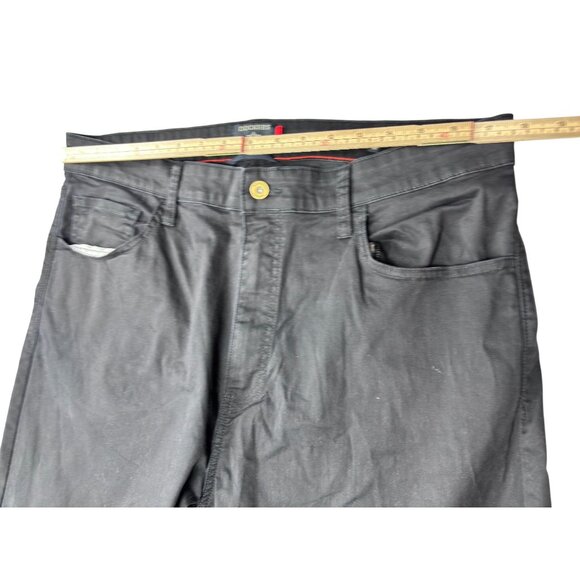 Dockers Mens Black Straight-Fit Pants W36 L29 Cotton Blend - Picture 10 of 15